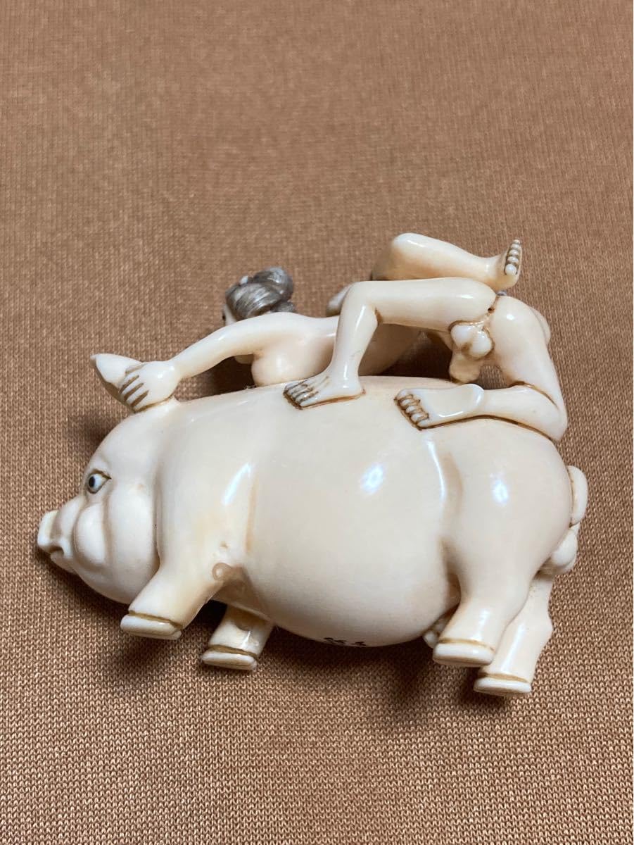 Amazon.co.jp: 逸品 時代根付 フィギュア 子宝お守り 春画 着物 丁髷